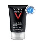 Vichy Homme Mens Soothing After-Shave Balm Sensitive Skin 75ml recommended by dermatologists