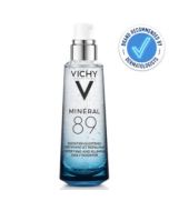 Vichy Mineral 89 Fortifying and Plumping Daily Booster 75ml recommended by dermatologists
