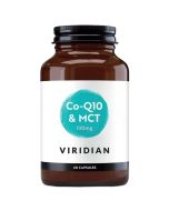  Viridian Co-enzyme Q10 100mg with MCT Veg Caps 60