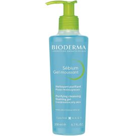 Bioderma Sebium Purifying and Foaming Cleansing Gel 200ml
