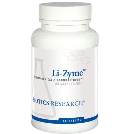 Biotics Research Li-Zyme (Lithium) Tablets 100