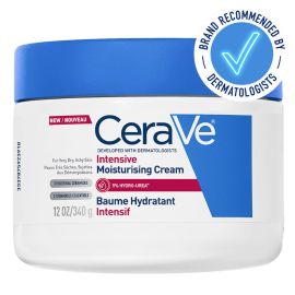 Cerave Moisturising Cream Jar 340g is recommended by dermatologists