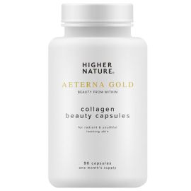 Higher Nature Aeterna Gold Collagen Beauty Capsules 90