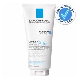 La Roche-Posay Lipikar Baume AP+M 200ml is recommended by dermatologists