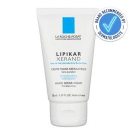 La Roche-Posay Lipikar Xerand Hand Repair Cream Recommended by Dermatologists.