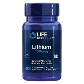 Life Extension Lithium 1000mcg Capsules 100