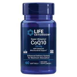 Life Extension Super Ubiquinol CoQ10 100mg Softgels 60