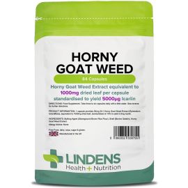 Lindens Horny Goat Weed 1000mg Capsules 84