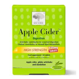 New Nordic Apple Cider 720mg Tablets 60