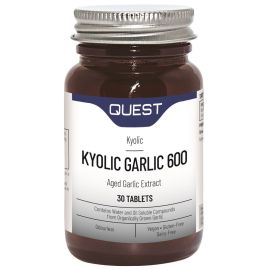 Quest Vitamins Kyolic Garlic Extract 600mg Tabs 30