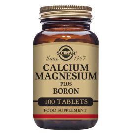 Solgar Calcium Magnesium Plus Boron Tabs 100