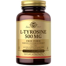 Solgar L-Tyrosine 500mg Capsules 50