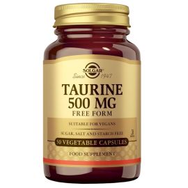 Solgar Taurine 500mg Vegicaps 50