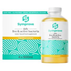 Symprove Live & Activated Bacteria Pineapple 4x500ml