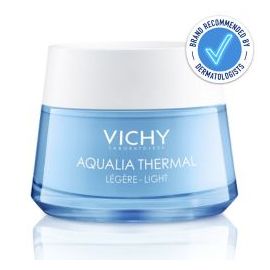 Vichy Aqualia Thermal Light Cream 50ml recommended by dermatologists