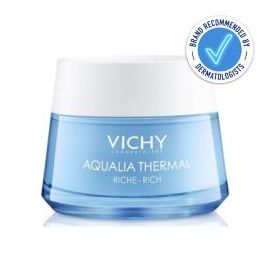 Vichy Aqualia Thermal Rich Cream 50ml recommended by dermatologists