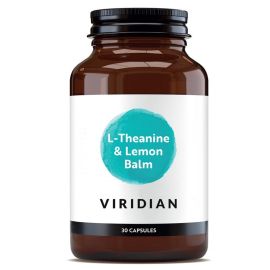 Viridian L-Theanine and Lemon Balm Veg Caps 30