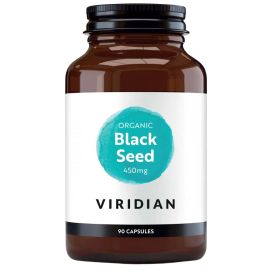Viridian Organic Black Seed 450mg Veg Caps 90
