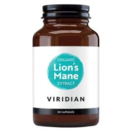 Viridian Organic Lion's Mane Extract Caps 30
