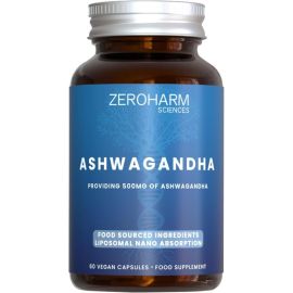 ZeroHarm Liposomal Ashwagandha 500mg Capsules 60