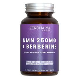 ZeroHarm Liposomal NMN 250mg + Berberine Capsules 60