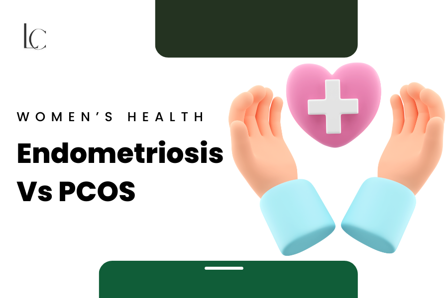 What are the differences between endometriosis and PCOS