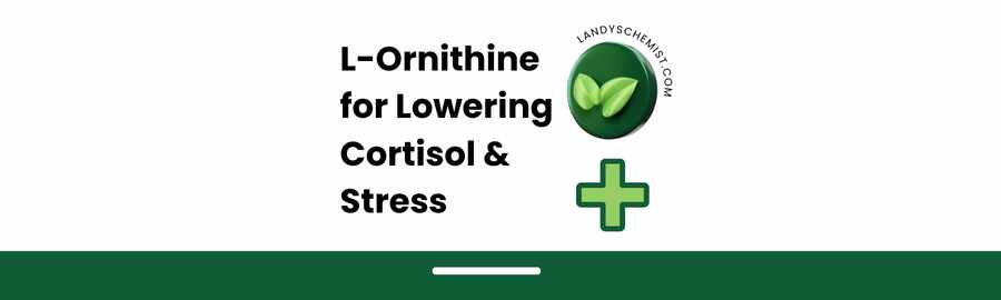 l-ornithine for lowering cortisol and stress